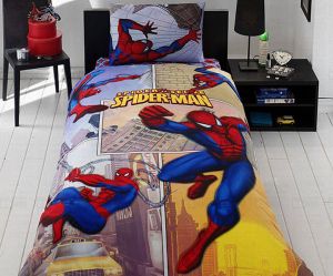 Комплект двухстороннего детского постельного белья DISNEY Spiderman Sense Dortlu,TAC ― Фабрика Сна
