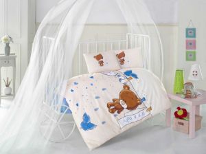 купить Постельное белье в детскую кроватку TEDDY мальчик