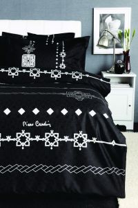 Постельное белье OTTOMAN черное, Pierre Cardin ― Фабрика Сна